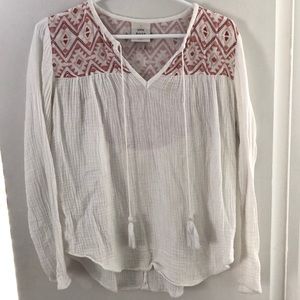 Knox Rose long sleeve blouse